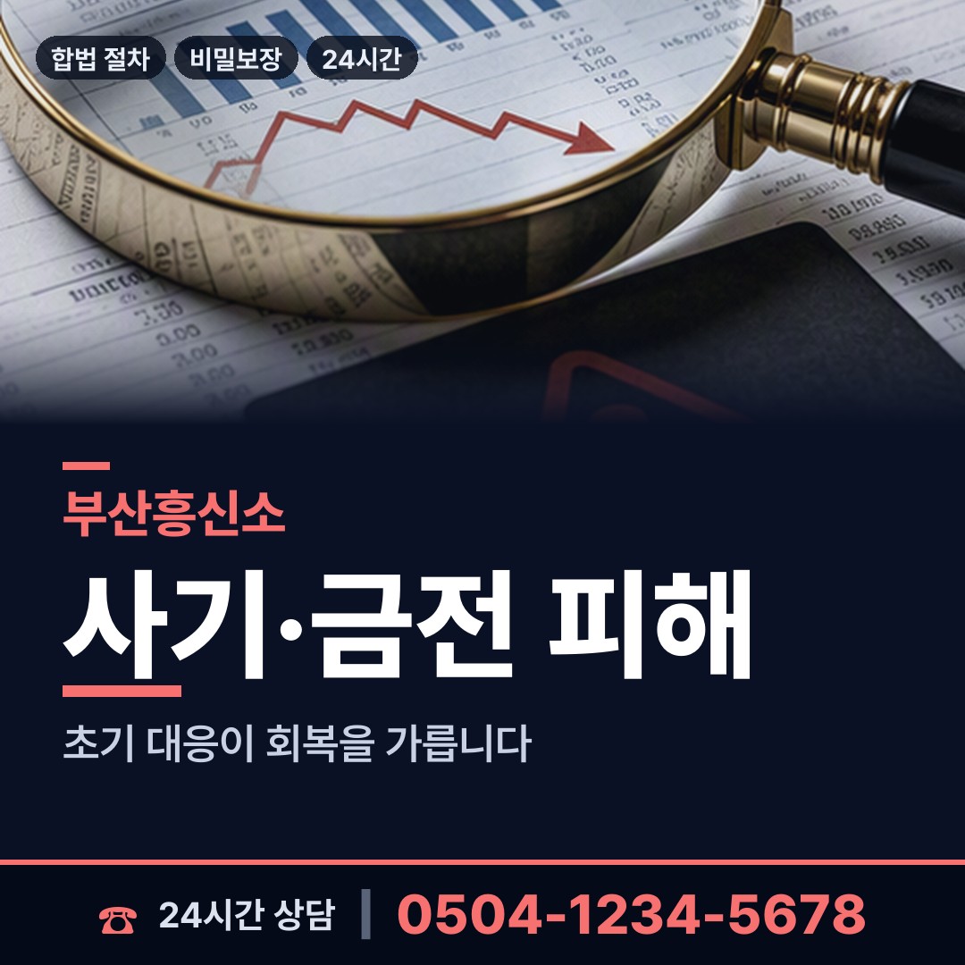 부산 동대신제2동 흥신소탐정 상담 안내